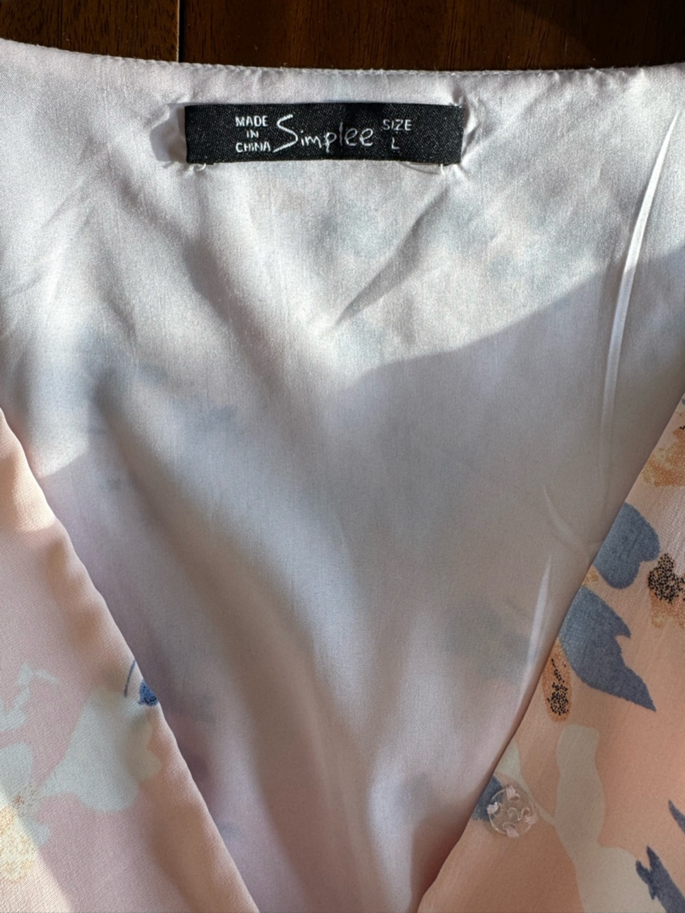Blush Floral Ruffle Dress - Picture 3 of 5